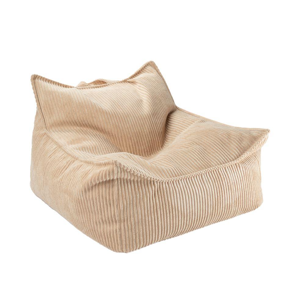 Mysig sittsäck Beanbag Stol för de Yngsta – manchestertyg