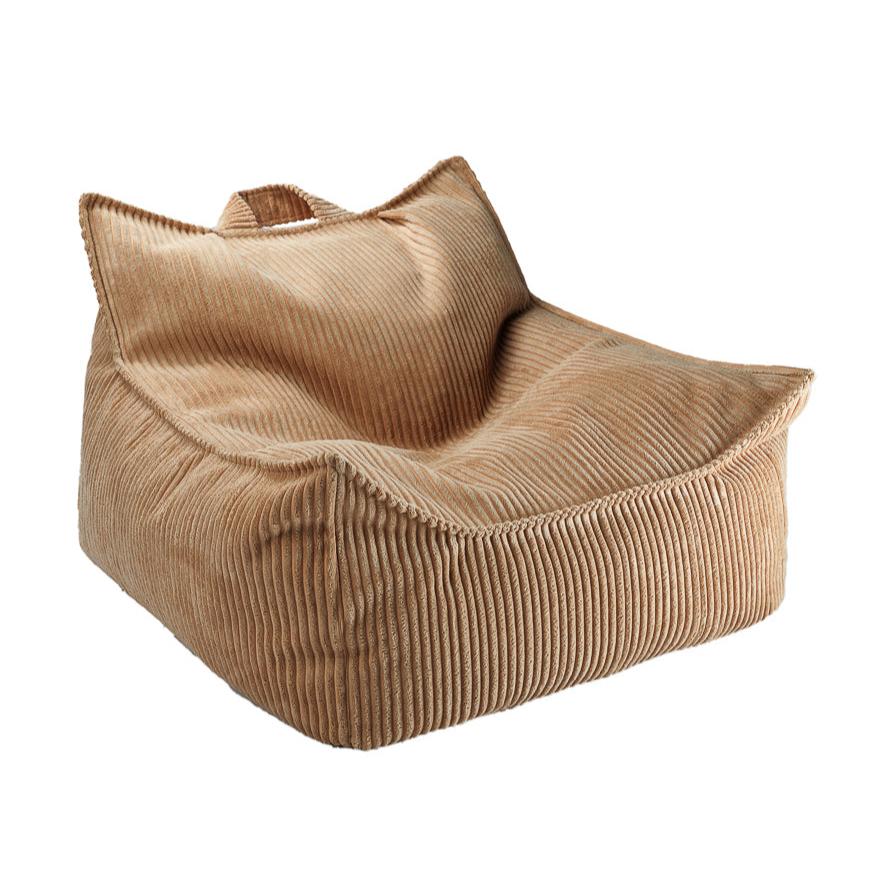 Mysig sittsäck Beanbag Stol för de Yngsta – manchestertyg