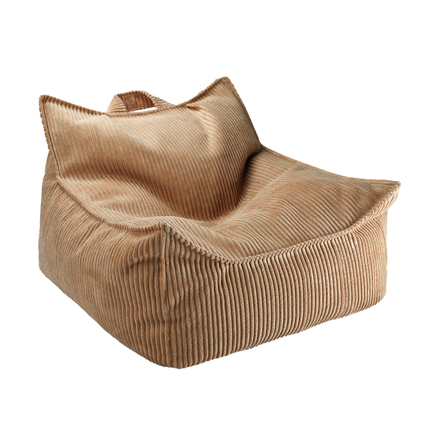 Mysig sittsäck Beanbag Stol för de Yngsta – manchestertyg